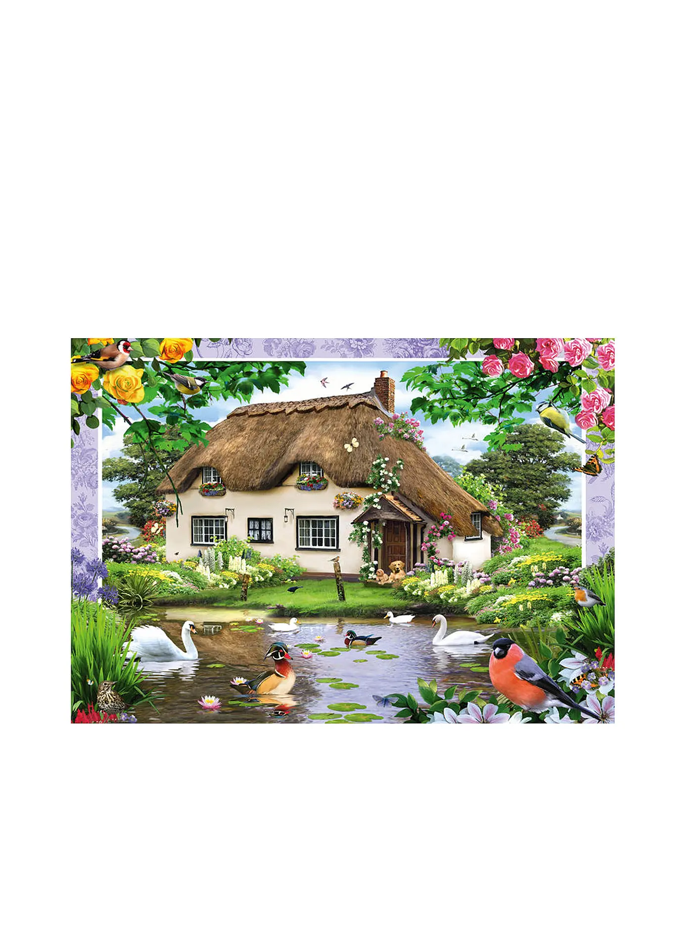 SCHMIDT-SPIELE | Puzzle Romantisches Landhaus 500 Teile | 